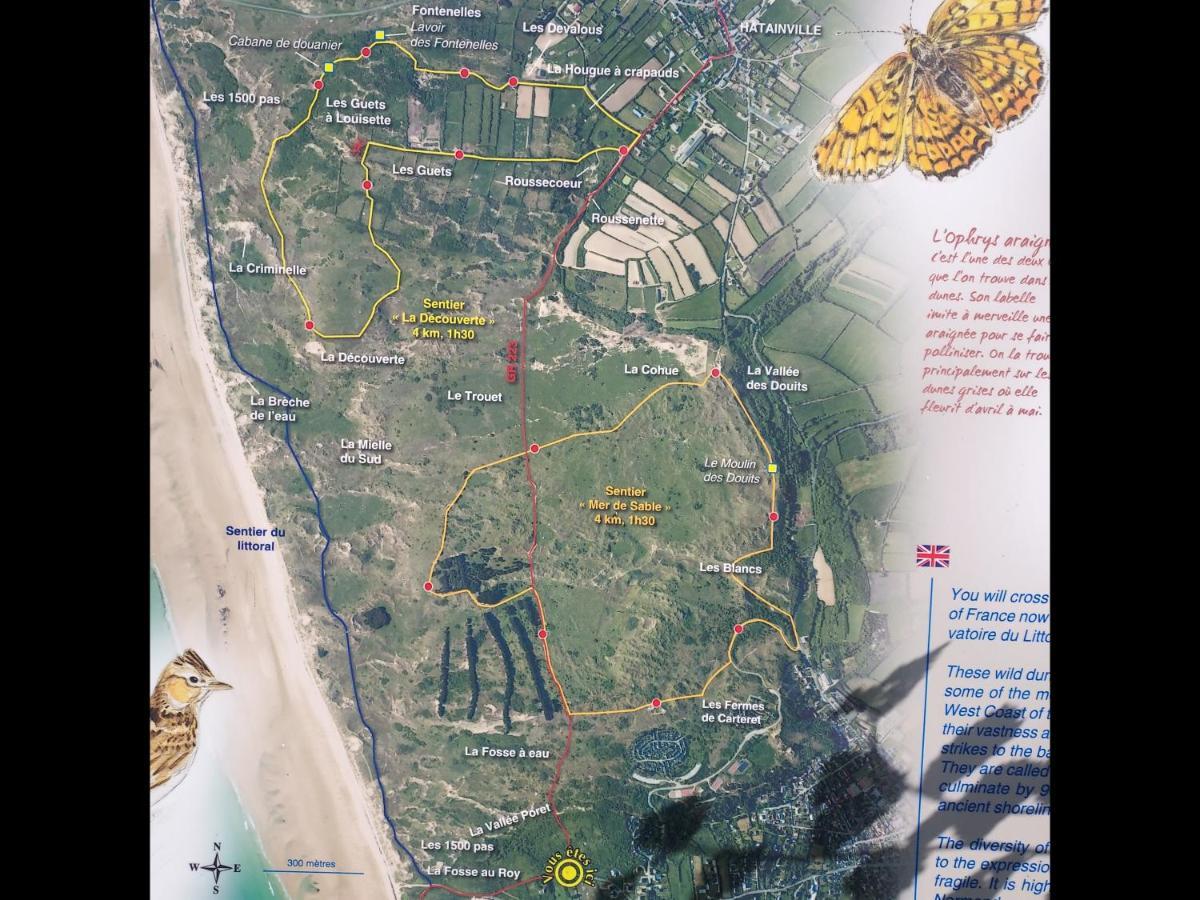 Chez Marie Et Philippe - 1Km De La Plage Les Moitiers-d'Allonne Eksteriør billede